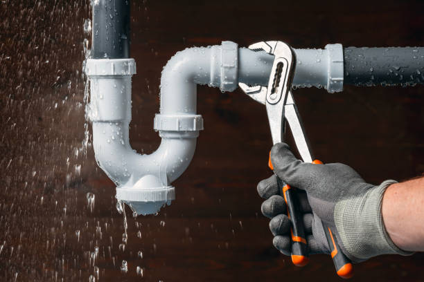 Professional Sewer Line Repair technician working in Trappe, MD